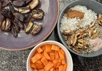 Carrot cake energy balls