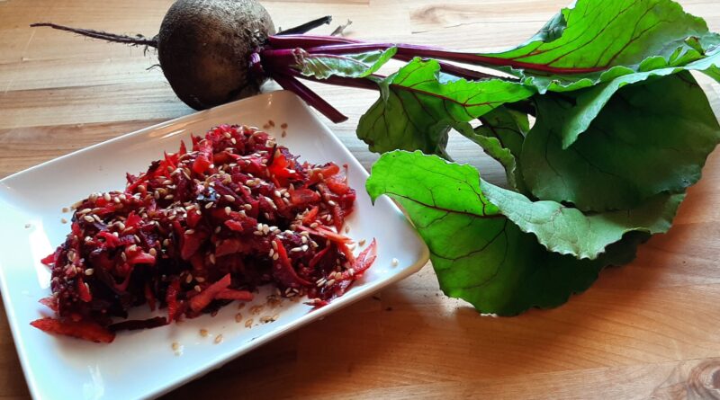 Energizing, body boosting beet salad