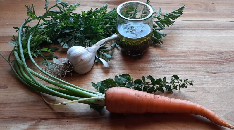 Carrot tops rich in vitamins and anticancer antioxidants
